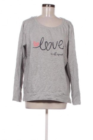 Γυναικεία μπλούζα Blue Motion, Μέγεθος L, Χρώμα Γκρί, Τιμή 6,99 €