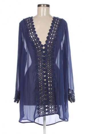 Bluzka damska Bpc Bonprix Collection, Rozmiar 3XL, Kolor Niebieski, Cena 62,99 zł