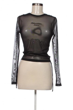 Γυναικεία μπλούζα Calvin Klein Jeans, Μέγεθος M, Χρώμα Μαύρο, Τιμή 28,13 €