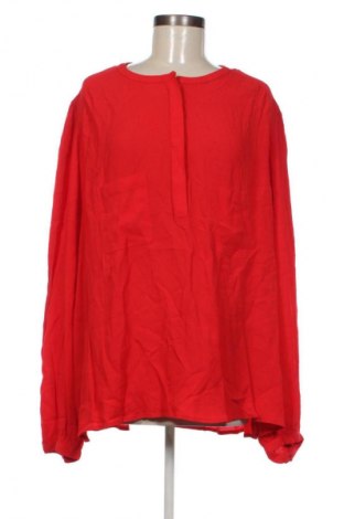 Bluză de femei Castaluna by La Redoute, Mărime 4XL, Culoare Roșu, Preț 46,99 Lei