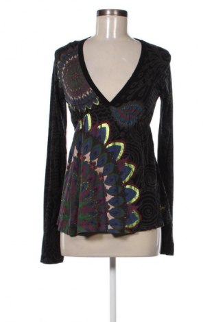 Γυναικεία μπλούζα Desigual, Μέγεθος M, Χρώμα Πολύχρωμο, Τιμή 25,00 €