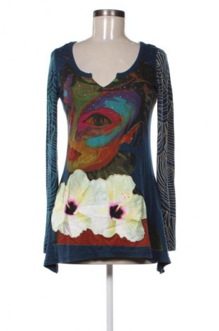 Γυναικεία μπλούζα Desigual, Μέγεθος S, Χρώμα Πολύχρωμο, Τιμή 25,00 €
