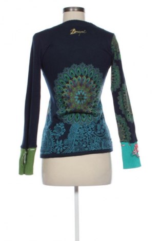 Дамска блуза Desigual, Размер M, Цвят Многоцветен, Цена 48,00 лв.