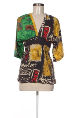 Γυναικεία μπλούζα Desigual, Μέγεθος L, Χρώμα Πολύχρωμο, Τιμή 30,99 €
