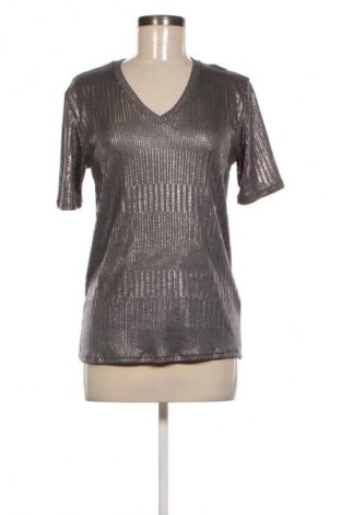 Γυναικεία μπλούζα Free Quent, Μέγεθος L, Χρώμα Ασημί, Τιμή 9,99 €
