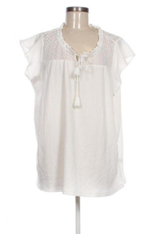 Γυναικεία μπλούζα Gina Benotti, Μέγεθος XXL, Χρώμα Λευκό, Τιμή 15,99 €