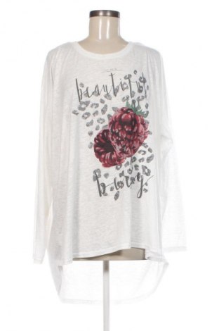 Γυναικεία μπλούζα Gina Benotti, Μέγεθος XXL, Χρώμα Λευκό, Τιμή 12,99 €