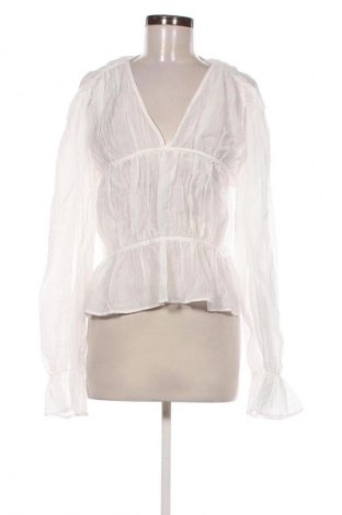 Bluză de femei Gina Tricot, Mărime L, Culoare Alb, Preț 145,99 Lei