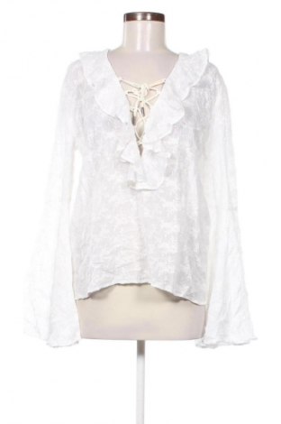 Дамска блуза Guess, Размер L, Цвят Бял, Цена 109,99 лв.