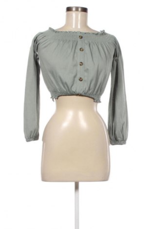 Dámska blúza H&M Divided, Veľkosť S, Farba Zelená, Cena  9,95 €