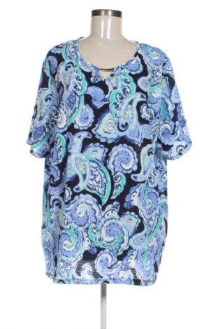 Bluzka damska Laura Torelli, Rozmiar 3XL, Kolor Kolorowy, Cena 73,99 zł