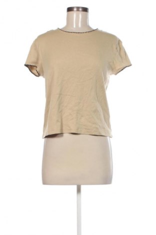 Дамска блуза Massimo Dutti, Размер L, Цвят Бежов, Цена 41,99 лв.