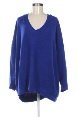 Γυναικεία μπλούζα Ms Mode, Μέγεθος XXL, Χρώμα Μπλέ, Τιμή 10,99 €