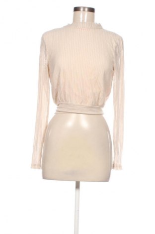 Bluză de femei NA-KD, Mărime S, Culoare Bej, Preț 80,99 Lei