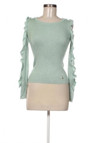 Γυναικεία μπλούζα Patrizia Pepe, Μέγεθος XS, Χρώμα Πράσινο, Τιμή 50,99 €