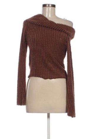 Bluză de femei Romwe, Mărime L, Culoare Maro, Preț 50,00 Lei