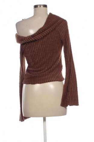 Bluză de femei Romwe, Mărime L, Culoare Maro, Preț 50,00 Lei