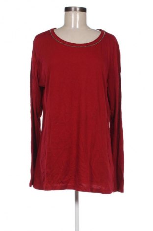 Γυναικεία μπλούζα S.Oliver, Μέγεθος XL, Χρώμα Κόκκινο, Τιμή 10,99 €