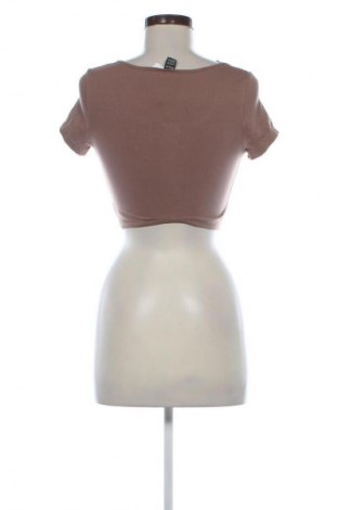 Дамска блуза SHEIN, Размер S, Цвят Кафяв, Цена 19,04 лв.