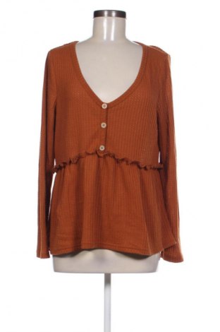 Bluză de femei SHEIN, Mărime XXL, Culoare Maro, Preț 50,00 Lei