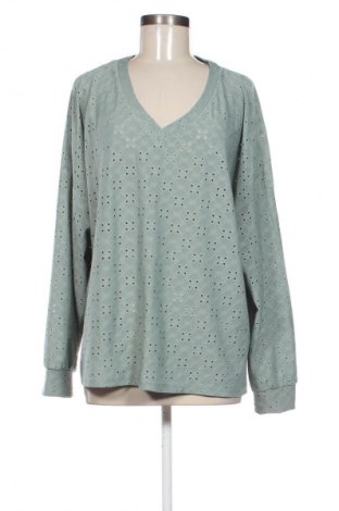 Γυναικεία μπλούζα SHEIN, Μέγεθος XL, Χρώμα Πράσινο, Τιμή 7,66 €