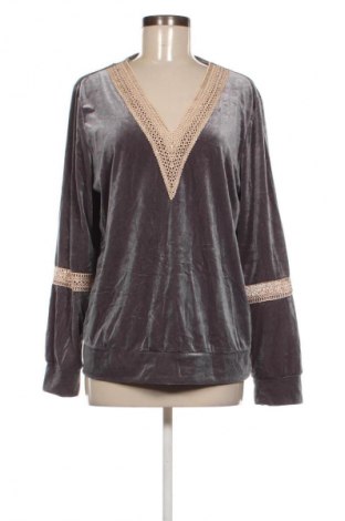 Γυναικεία μπλούζα SHEIN, Μέγεθος XL, Χρώμα Γκρί, Τιμή 5,99 €