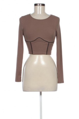 Bluzka damska SHEIN, Rozmiar S, Kolor Brązowy, Cena 43,68 zł