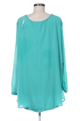 Γυναικεία μπλούζα Sheego, Μέγεθος 3XL, Χρώμα Πράσινο, Τιμή 26,21 €