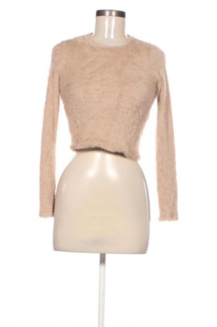 Γυναικεία μπλούζα Stradivarius, Μέγεθος S, Χρώμα  Μπέζ, Τιμή 8,47 €