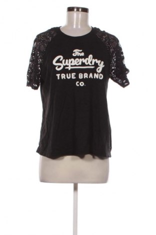 Γυναικεία μπλούζα Superdry, Μέγεθος XL, Χρώμα Μαύρο, Τιμή 14,99 €