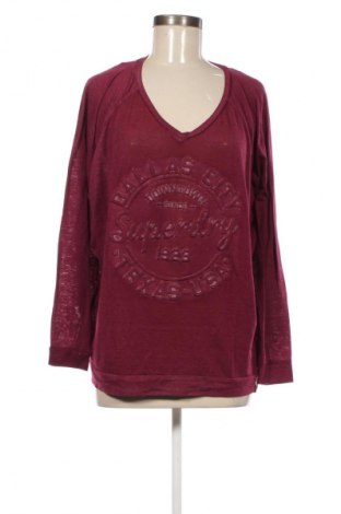 Damen Shirt Superdry, Größe L, Farbe Lila, Preis 16,99 €