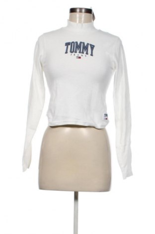 Дамска блуза Tommy Jeans, Размер S, Цвят Бял, Цена 68,99 лв.