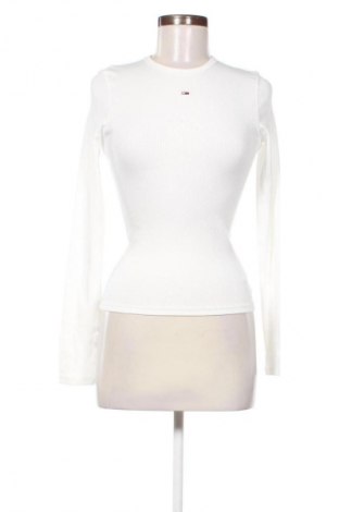 Bluză de femei Tommy Jeans, Mărime S, Culoare Alb, Preț 494,99 Lei