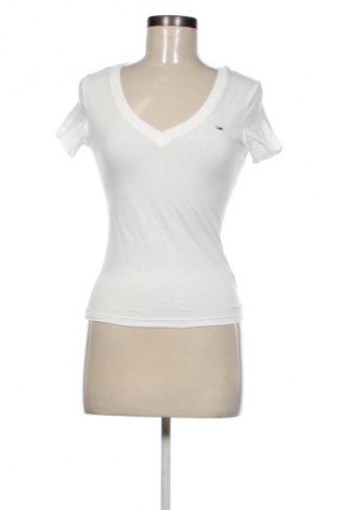 Damen Shirt Tommy Jeans, Größe S, Farbe Weiß, Preis 93,99 €