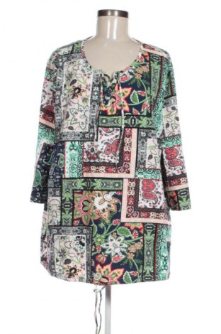 Γυναικεία μπλούζα Ulla Popken, Μέγεθος XXL, Χρώμα Πολύχρωμο, Τιμή 19,99 €