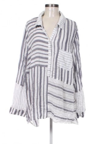 Γυναικεία μπλούζα Ulla Popken, Μέγεθος 3XL, Χρώμα Πολύχρωμο, Τιμή 23,99 €