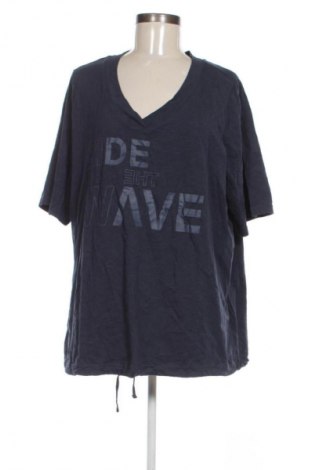 Дамска блуза Ulla Popken, Размер XXL, Цвят Син, Цена 19,99 лв.