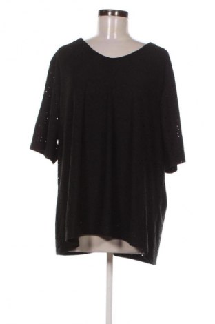 Damen Shirt Ulla Popken, Größe 4XL, Farbe Schwarz, Preis € 26,99