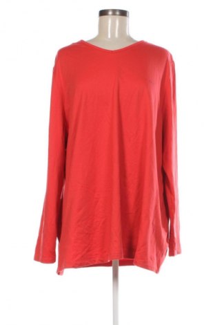 Дамска блуза Ulla Popken, Размер 3XL, Цвят Червен, Цена 36,99 лв.
