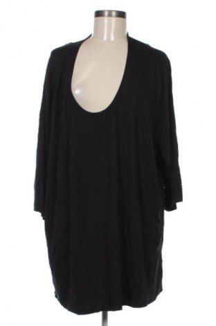 Női blúz Ulla Popken, Méret 4XL, Szín Fekete, Ár 10 229 Ft