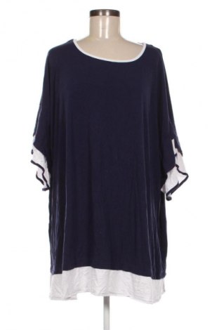 Damen Shirt Ulla Popken, Größe 5XL, Farbe Blau, Preis 29,99 €