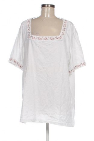 Γυναικεία μπλούζα Unbranded, Μέγεθος 4XL, Χρώμα Λευκό, Τιμή 15,99 €