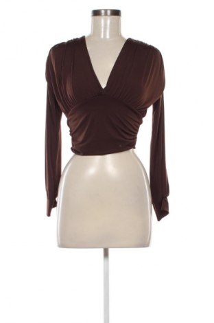 Дамска блуза Unbranded, Размер M, Цвят Кафяв, Цена 29,33 лв.