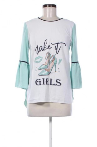 Дамска блуза Unbranded, Размер M, Цвят Многоцветен, Цена 19,00 лв.