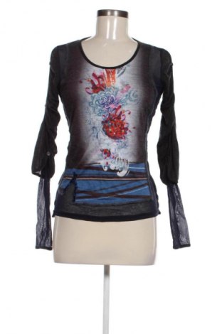 Дамска блуза Unbranded, Размер XS, Цвят Многоцветен, Цена 19,00 лв.