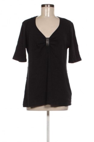 Γυναικεία μπλούζα Via Appia, Μέγεθος XL, Χρώμα Μαύρο, Τιμή 14,99 €