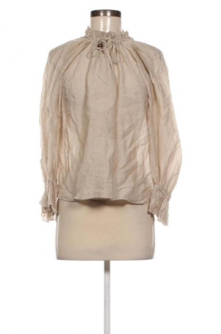 Bluzka damska Zara, Rozmiar S, Kolor Beżowy, Cena 20,99 zł