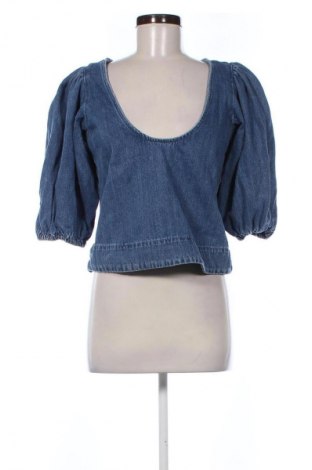 Bluză de femei Zara, Mărime S, Culoare Albastru, Preț 53,00 Lei