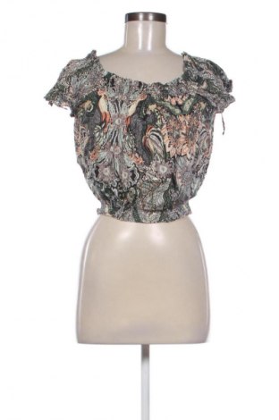 Дамска блуза Zara, Размер XS, Цвят Многоцветен, Цена 20,14 лв.