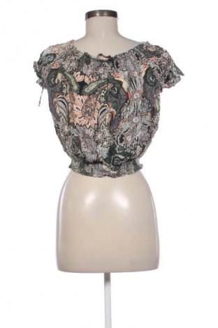 Дамска блуза Zara, Размер XS, Цвят Многоцветен, Цена 20,14 лв.